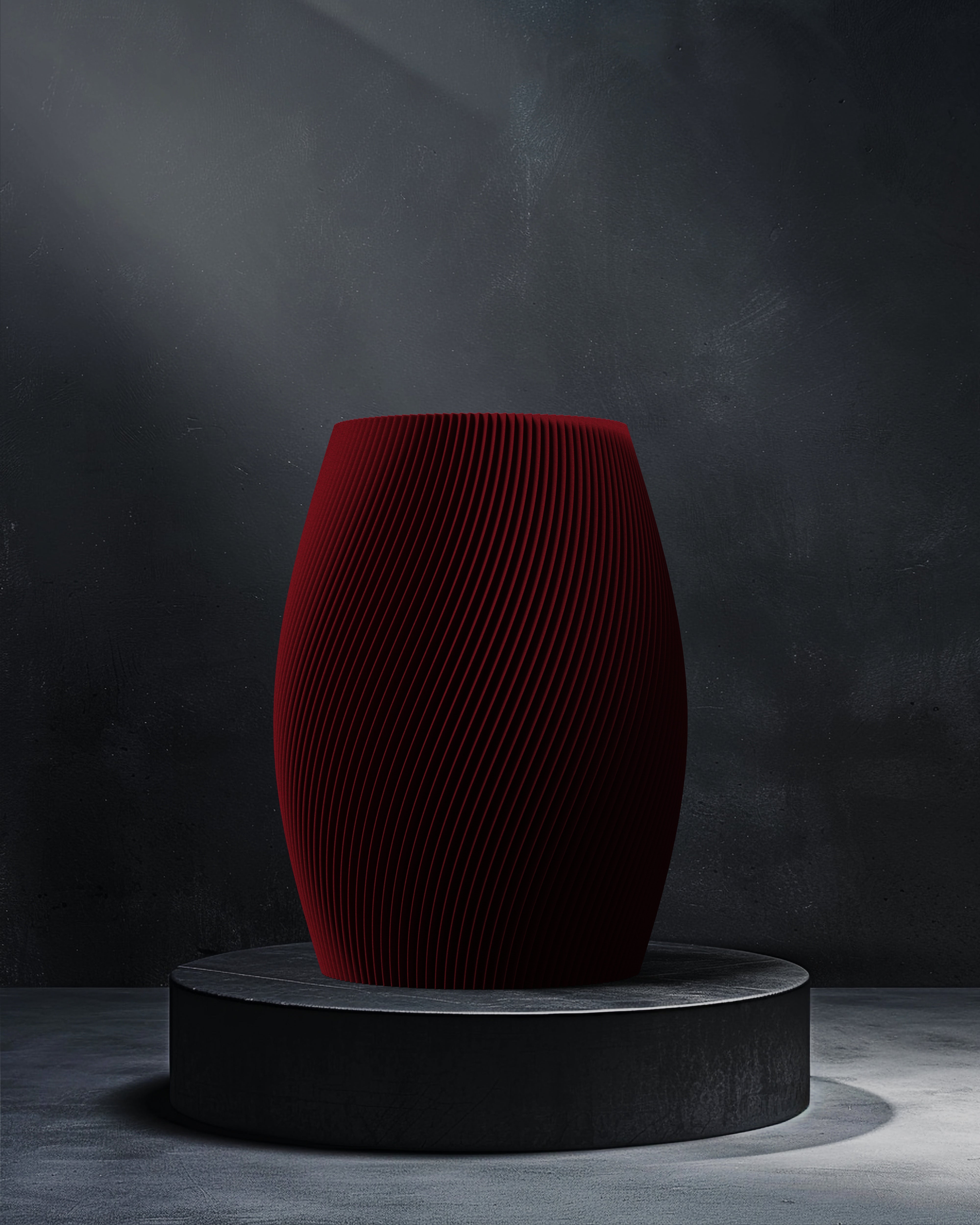 Wave Flow Thick 3D Vase