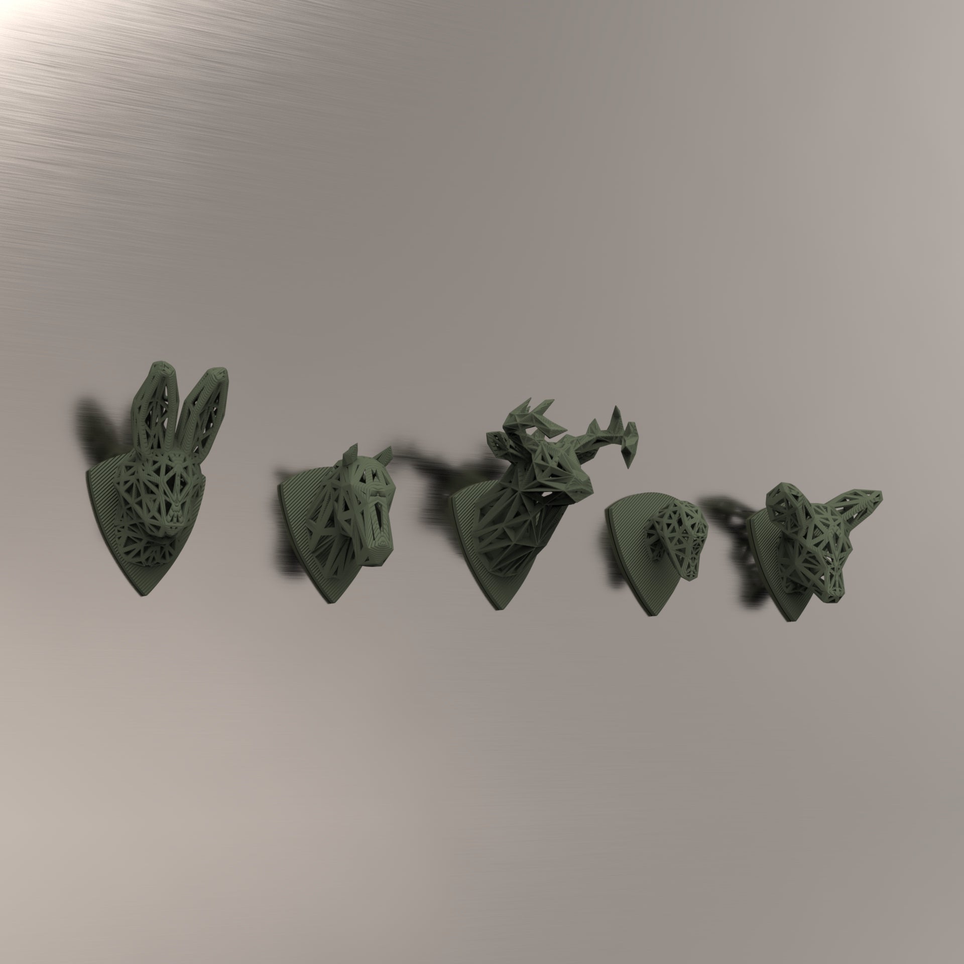 Magnettiere (5er-pack)