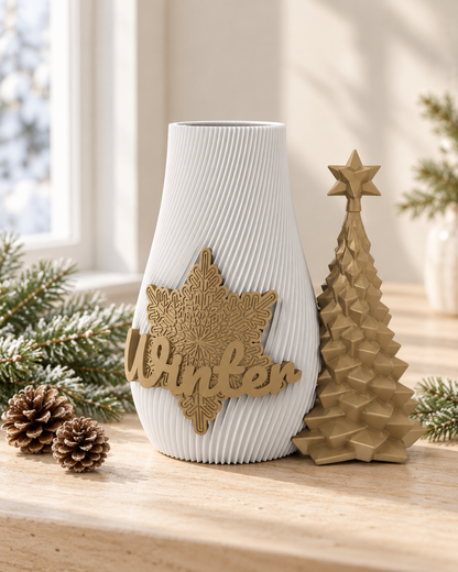Weihnachtsvase Clipvase – Set mit 2 Clips