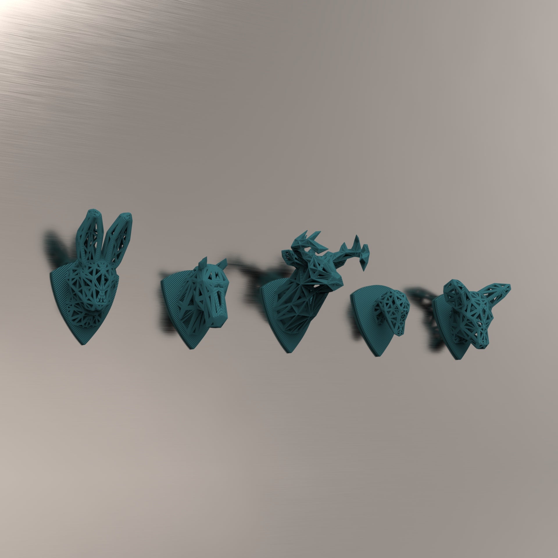 Magnettiere (5er-pack)