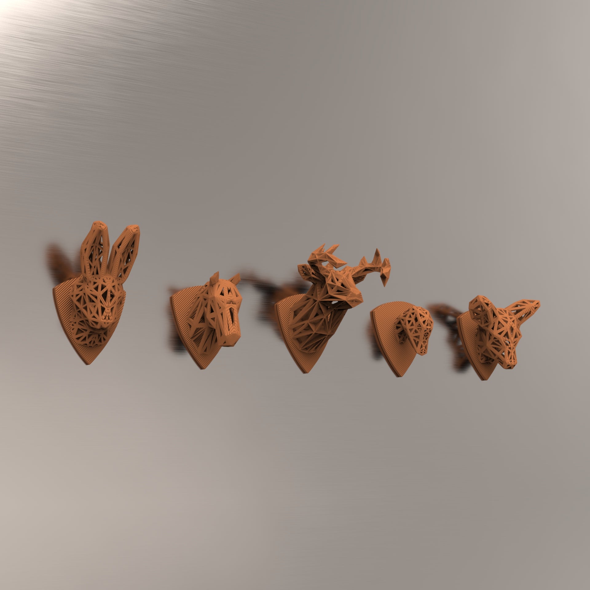 Magnettiere (5er-pack)