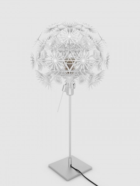 Tischleuchte Pusteblume weiss